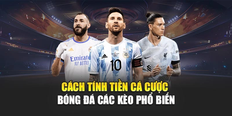 Cách tính tiền cá cược bóng đá các kèo phổ biến